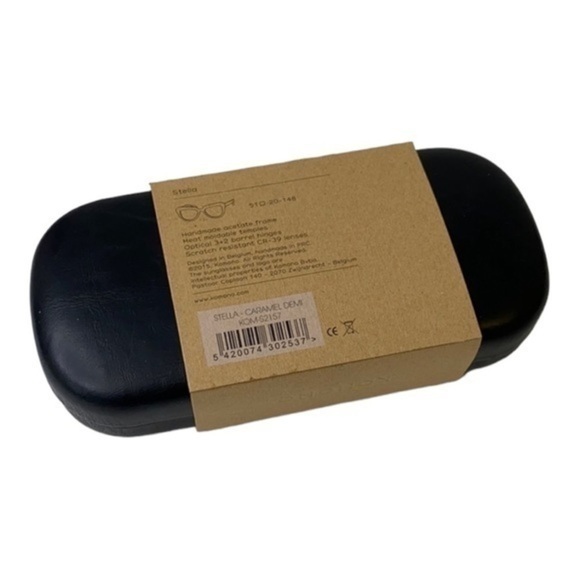 Komono Women’s Sunglasses Cat-eye NEW Tan Caramel Stella NIB - Picture 8 of 9